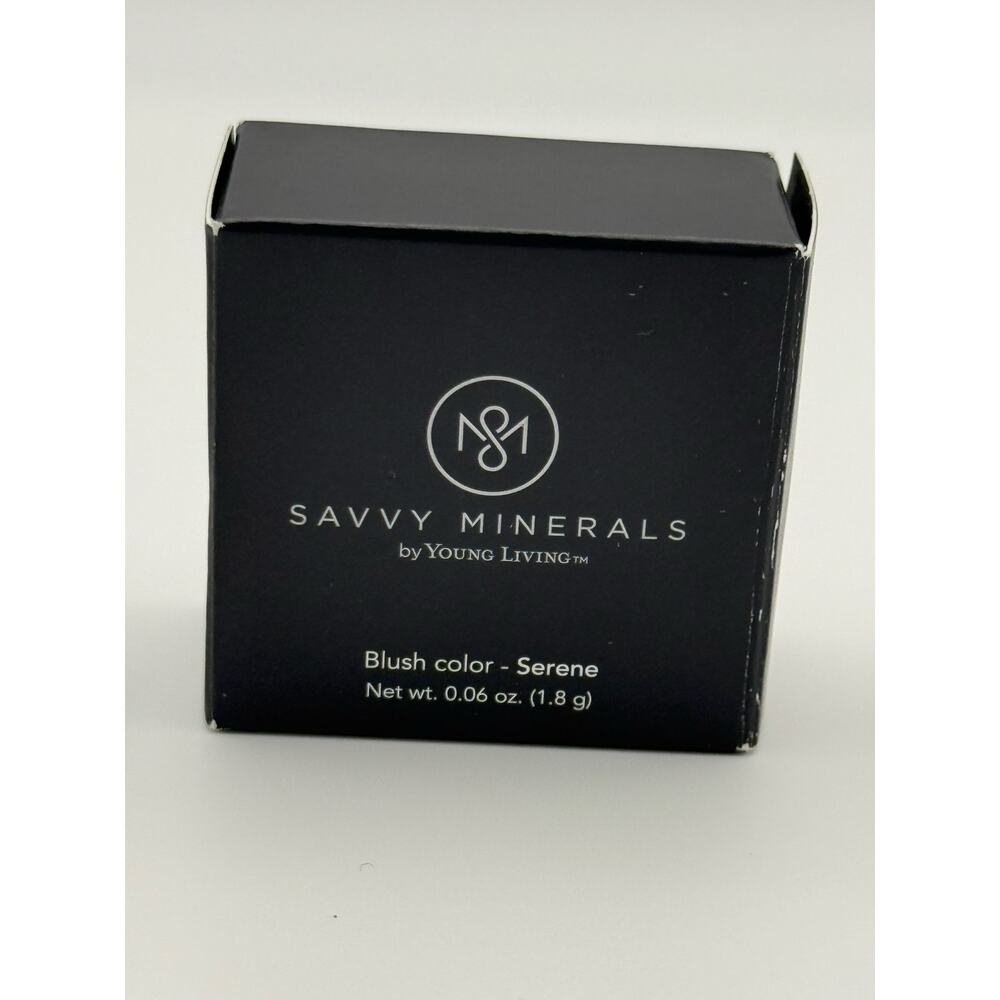 Young Living Savvy Minerals Blush Serene 0.06 oz  New/Sealed‎ Face Makeup